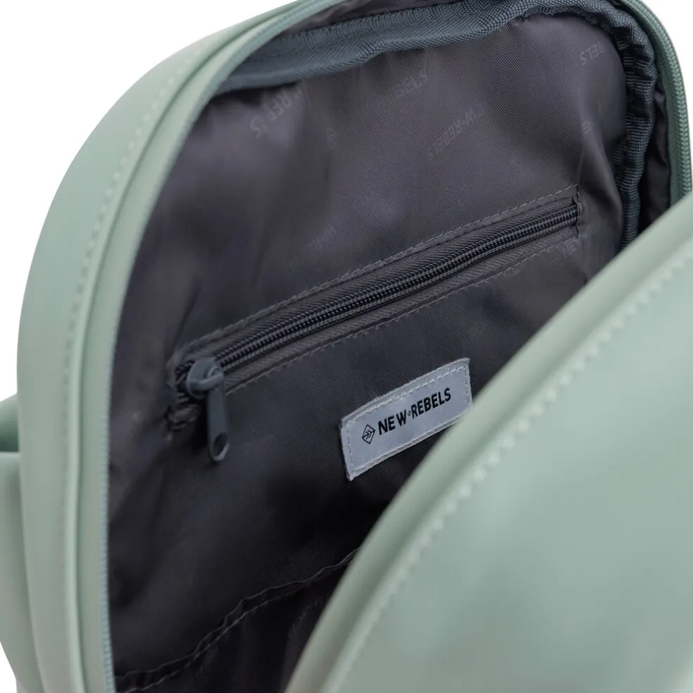 New Rebels Harper Miami Sali Grun 10L Rucksack Wasserabweisend Laptop 13"
