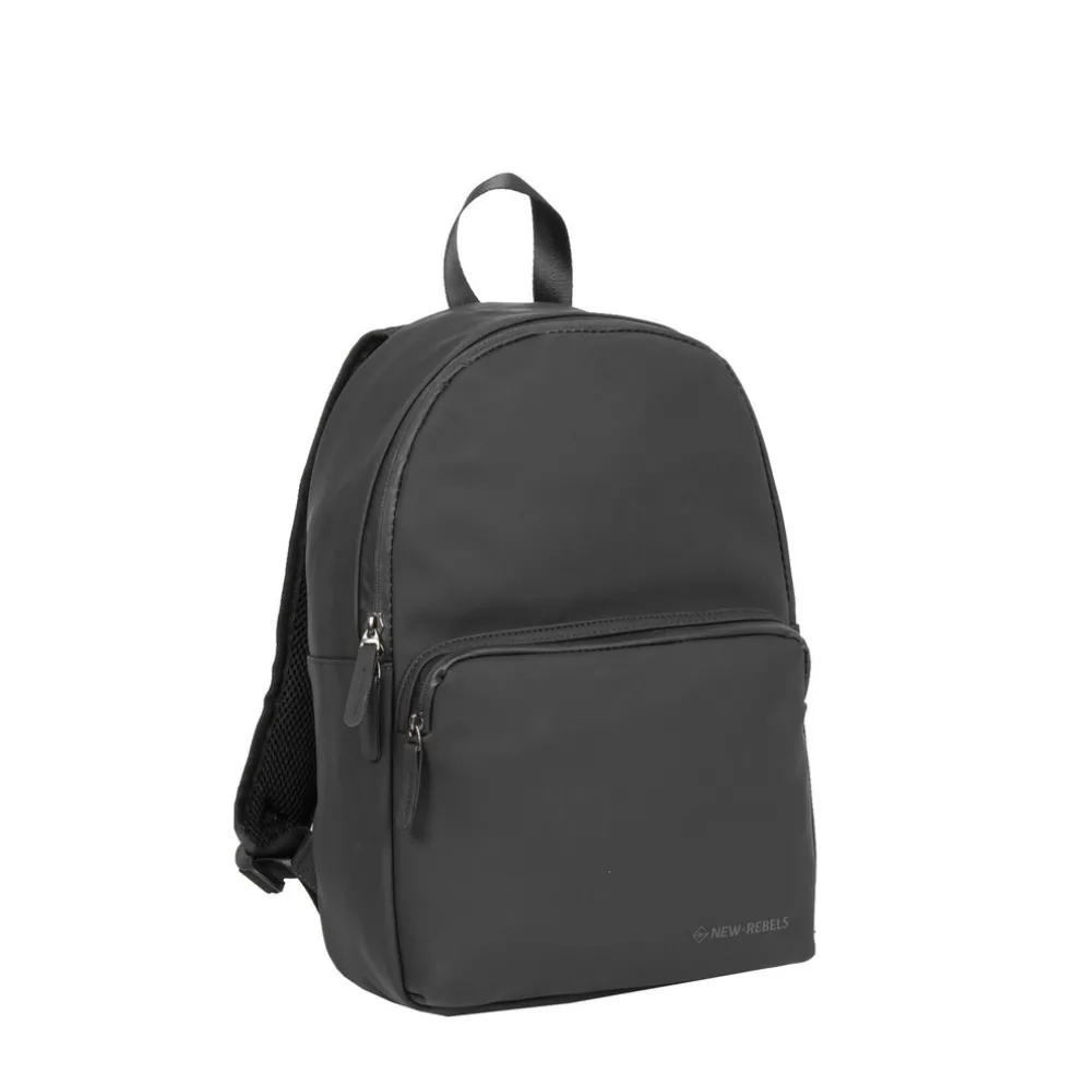 New Rebels Harper Providence Schwarz 12L Rucksack Wasserabweisend Laptop 11.6"