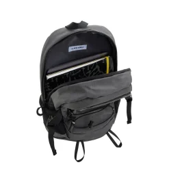 New Rebels Hugo Brentwood Wasserdichtes Leicht Rucksäcke Wandern Rucksack 11 Liter Schwarz