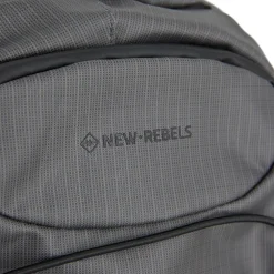 New Rebels Hugo Brentwood Wasserdichtes Leicht Rucksäcke Wandern Rucksack 11 Liter Schwarz
