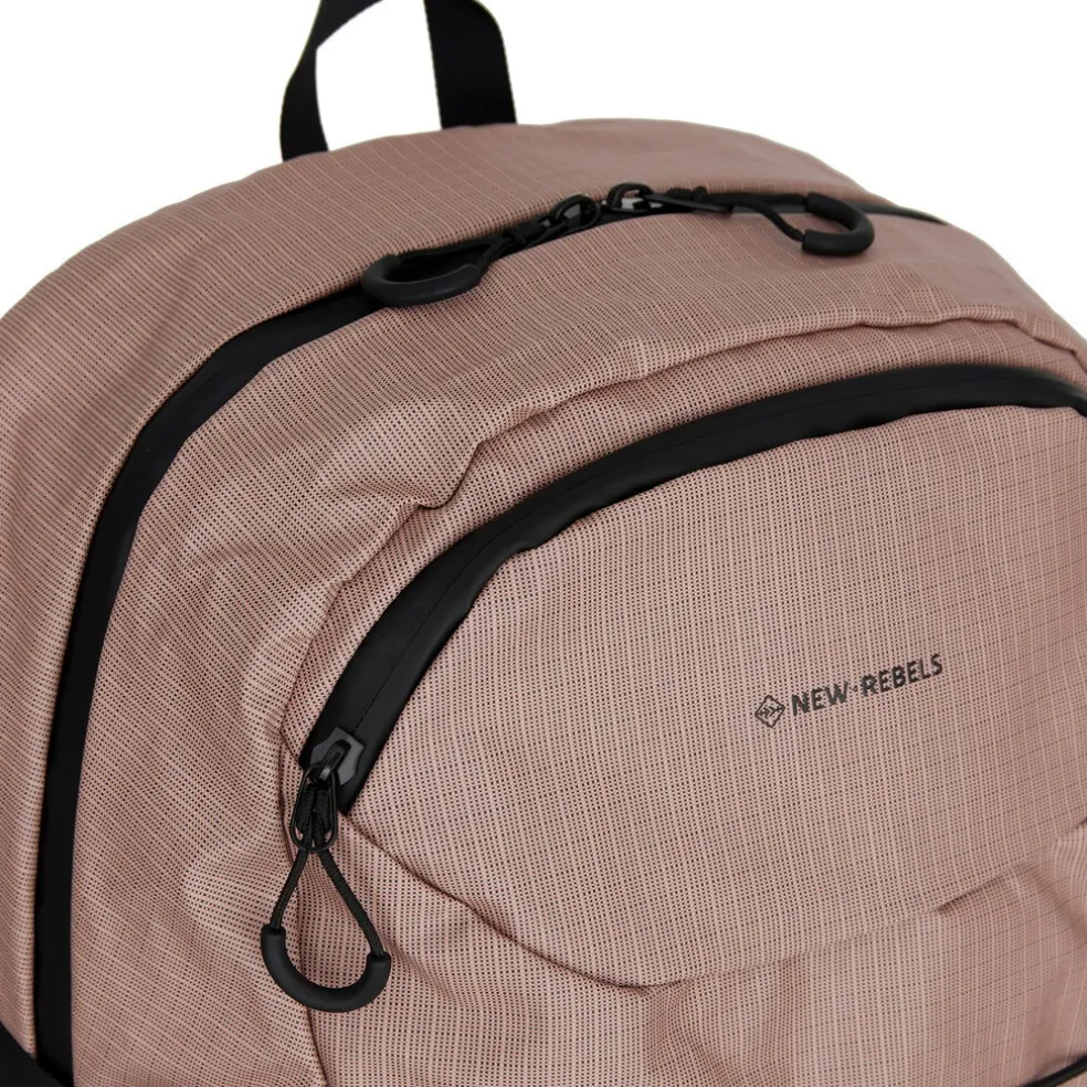 New Rebels Hugo Carmichael Wasserdicht Rucksack: 26-Liter-Wanderrucksack Old Pink
