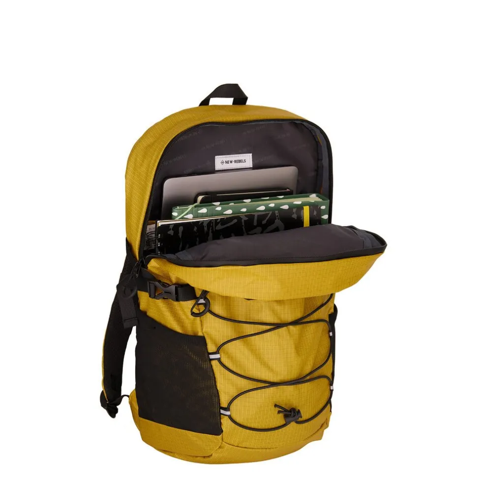 New Rebels Hugo Carmichael Wasserdicht Rucksack: 26-Liter-Rucksack Occur Gelb