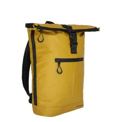 New Rebels Hugo New York 17L Wasserdicht Rolltop Rucksack Occur Gelb