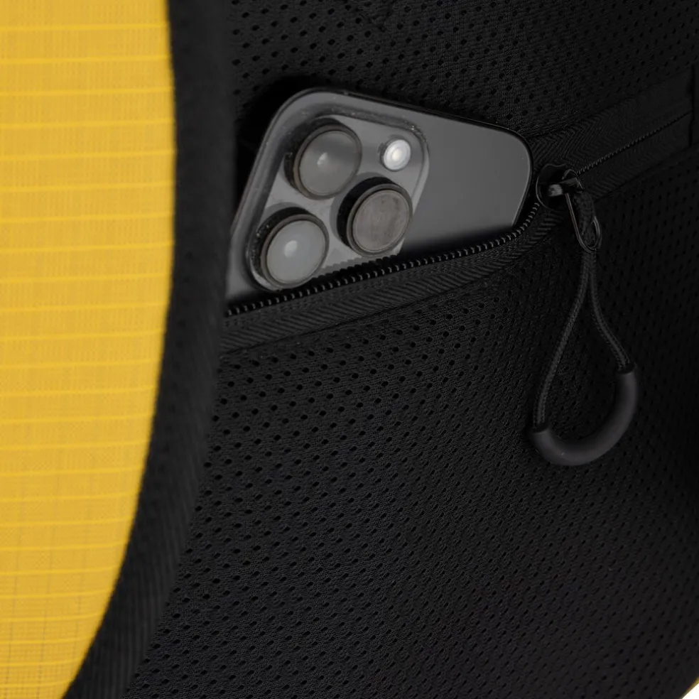 New Rebels Hugo New York 17L Wasserdicht Rolltop Rucksack Occur Gelb