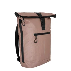New Rebels Hugo New York 17L Wasserdichter Rolltop-Rucksack Altrosa