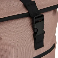 New Rebels Hugo New York 17L Wasserdichter Rolltop-Rucksack Altrosa