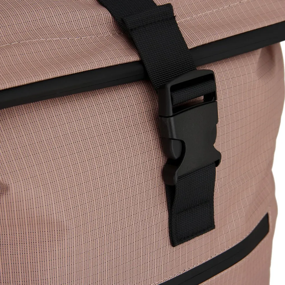 New Rebels Hugo New York 17L Wasserdichter Rolltop-Rucksack Altrosa