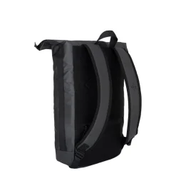 New Rebels Hugo New York 17L Wasserdichter Rolltop-Rucksack Schwarz