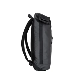New Rebels Hugo New York 17L Wasserdichter Rolltop-Rucksack Schwarz