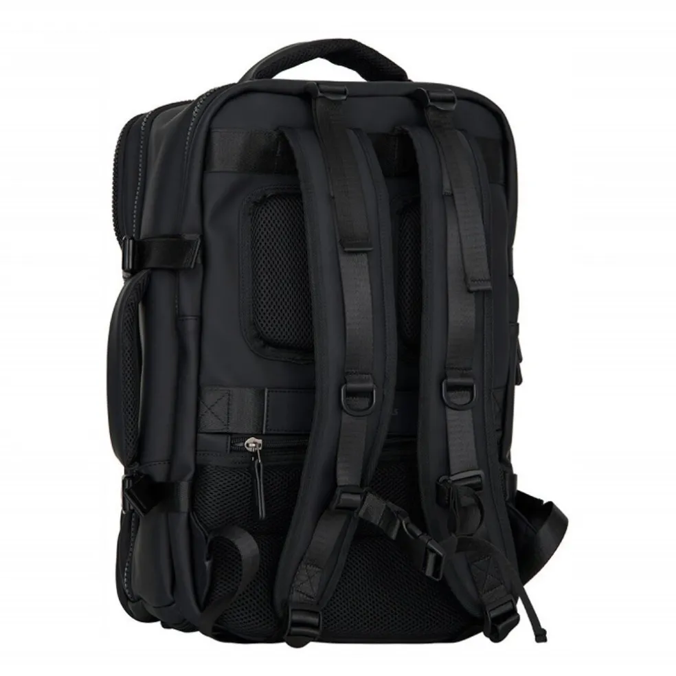New Rebels Jessi Womby Kabinenrucksack – 27L Wasserdichter Underseater Handgepäck Rucksack, Flugzeugtauglich 30x20x45cm Schwarz