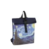 New Rebels Los Angeles Starry Night Small 7L Rucksack Rolltop Wasserabweisend