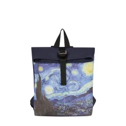 New Rebels Los Angeles Starry Night Small 7L Rucksack Rolltop Wasserabweisend
