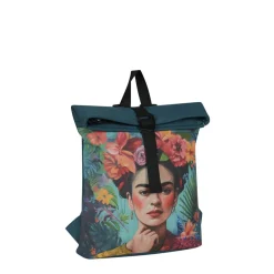 New Rebels Mart Art - Los Angeles Flowerhead Rolltop Rucksack