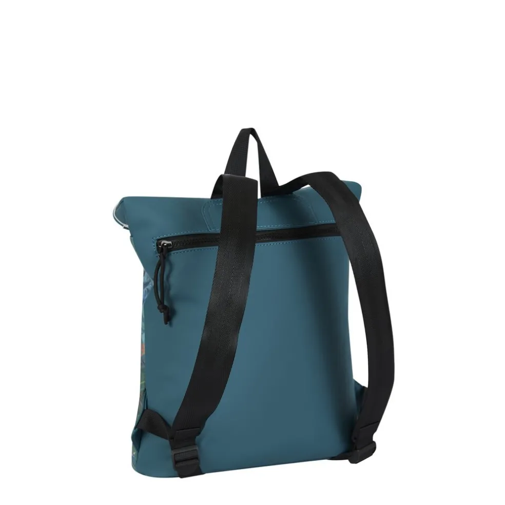 New Rebels Mart Art - Los Angeles Flowerhead Rolltop Rucksack