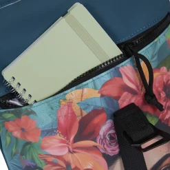New Rebels Mart Art - Los Angeles Flowerhead Rolltop Rucksack
