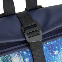 New Rebels Mart Art - Los Angeles Cafe at Night Roltop Backpack Mini