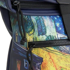 New Rebels Mart Art - Los Angeles Cafe at Night Roltop Backpack Mini