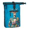 New Rebels Mart Art - New York Dressed Deer Rolltop Backpack 16L