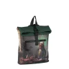 New Rebels Mart Art Los Angeles Milchmädchen Small 7L Rucksack Rolltop Wasserabweisend