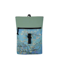 New Rebels Mart Art Los Angeles Mandelblüte Small 7L Rucksack Rolltop Wasserabweisend