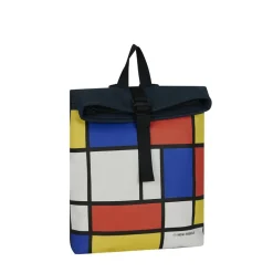 New Rebels Mart Art Los Angeles Mondrian Small 7L Rucksack Rolltop Wasserabweisend