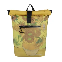 New Rebels Mart Art New York Sonnenblume 19L Rucksack Rolltop Wasserabweisend