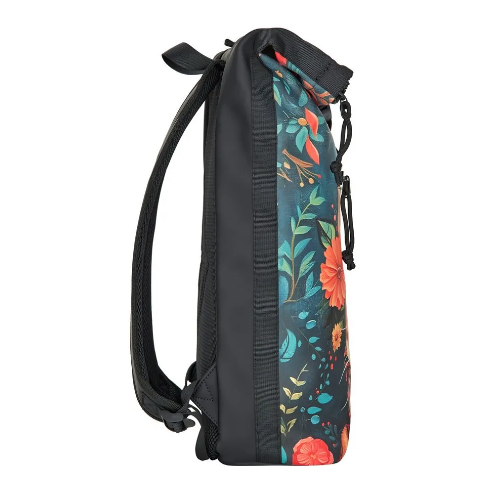 New Rebels Mart Art New York Catface 21L Rucksack Rolltop wasserabweisend Laptop 15,6“