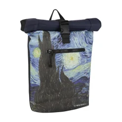 New Rebels Mart Art New York Starry Night 19L Rucksack Rolltop Wasserabweisend