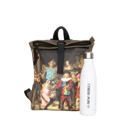 New Rebels Mart Arts Los Angeles Nachtwacht Roltop Rucksack Mini