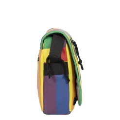 New Rebels Mart Bronx Regenbogen  8L  A4 Umhängetasche mit Überschlag Wasserabweisend