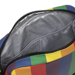 New Rebels Mart Bronx Regenbogen 8L A4 Umhängetasche mit Überschlag Wasserabweisend