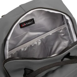 New Rebels Mart Chicago Anthrazit 17L Rucksack Wasserabweisend Laptop 13