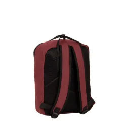 New Rebels Mart Chicago Burgundy 17L Rucksack Wasserabweisend Laptop 13
