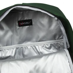 New Rebels Mart Chicago Metallic Grün 17L Rucksack Wasserabweisend Laptop 13