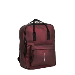 New Rebels Mart Chicago Metallic Burgundy 17L Rucksack Wasserabweisend Laptop 13"