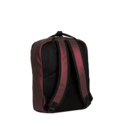 New Rebels Mart Chicago Metallic Burgundy 17L Rucksack Wasserabweisend Laptop 13