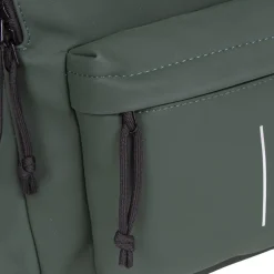New Rebels Mart Chicago Nachtgrün 17L Rucksack Wasserabweisend Laptop 13
