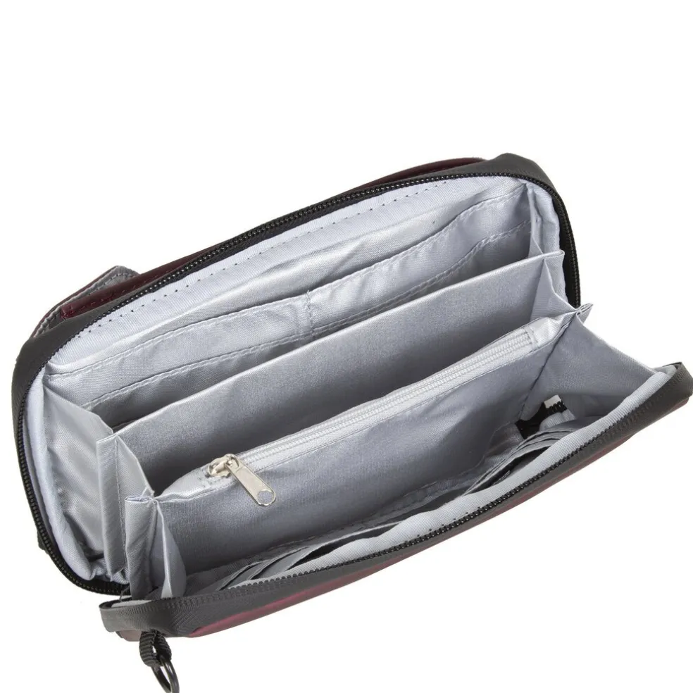 New Rebels Mart Cincinnati Metallic Burgundy Handytasche Wasserabweisend