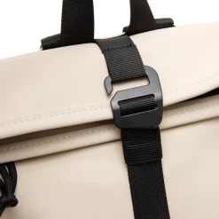 New Rebels Mart Los Angeles Beige 7L Rolltop Rucksack Wasserabweisend