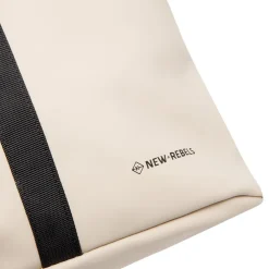 New Rebels Mart Los Angeles Beige 7L Rolltop Rucksack Wasserabweisend