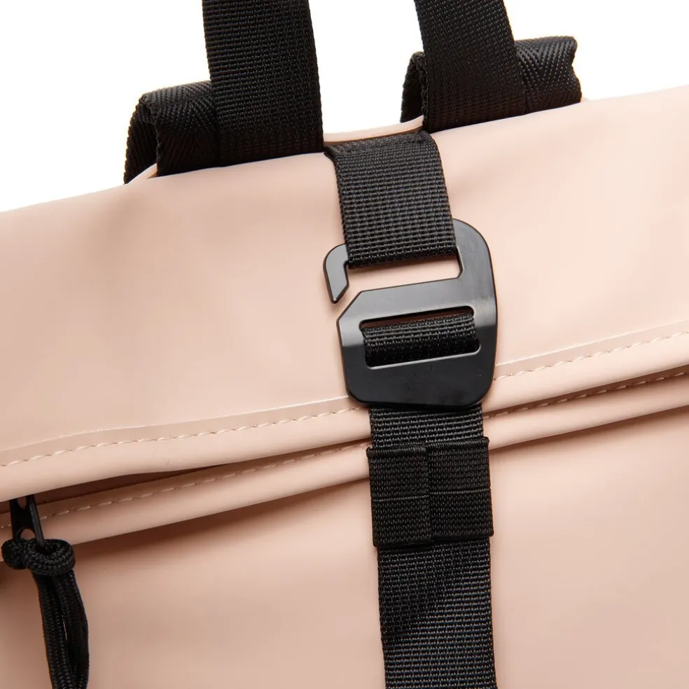 New Rebels Mart Los Angeles Soft Rosa 7L Rolltop Rucksack Wasserabweisend