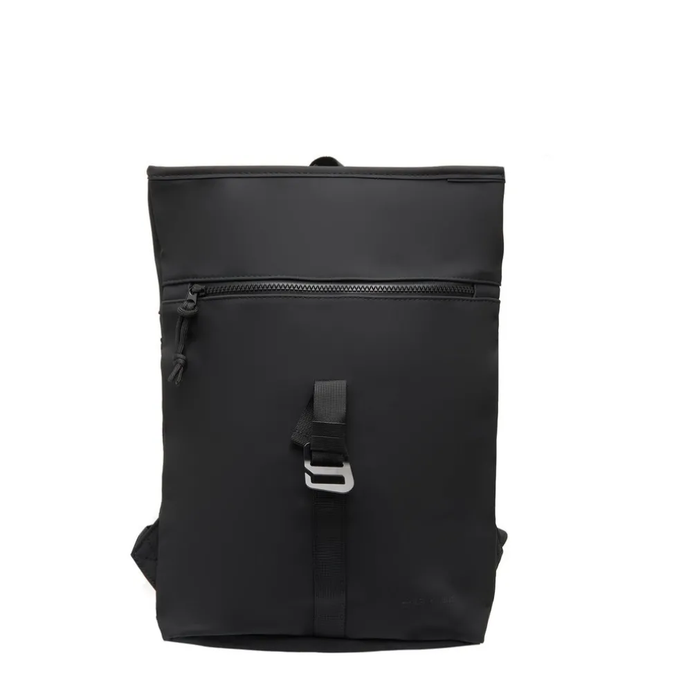 New Rebels Mart Los Angeles Schwarz 7L Rolltop Rucksack Wasserabweisend