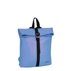 New Rebels Mart Los Angeles Metallic Helllila Small 7L Rolltop Rucksack Wasserabweisend