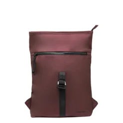 New Rebels Mart Los Angeles Metallic Burgundy 7L Rolltop Rucksack Wasserabweisend
