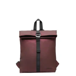New Rebels Mart Los Angeles Metallic Burgundy 7L Rolltop Rucksack Wasserabweisend