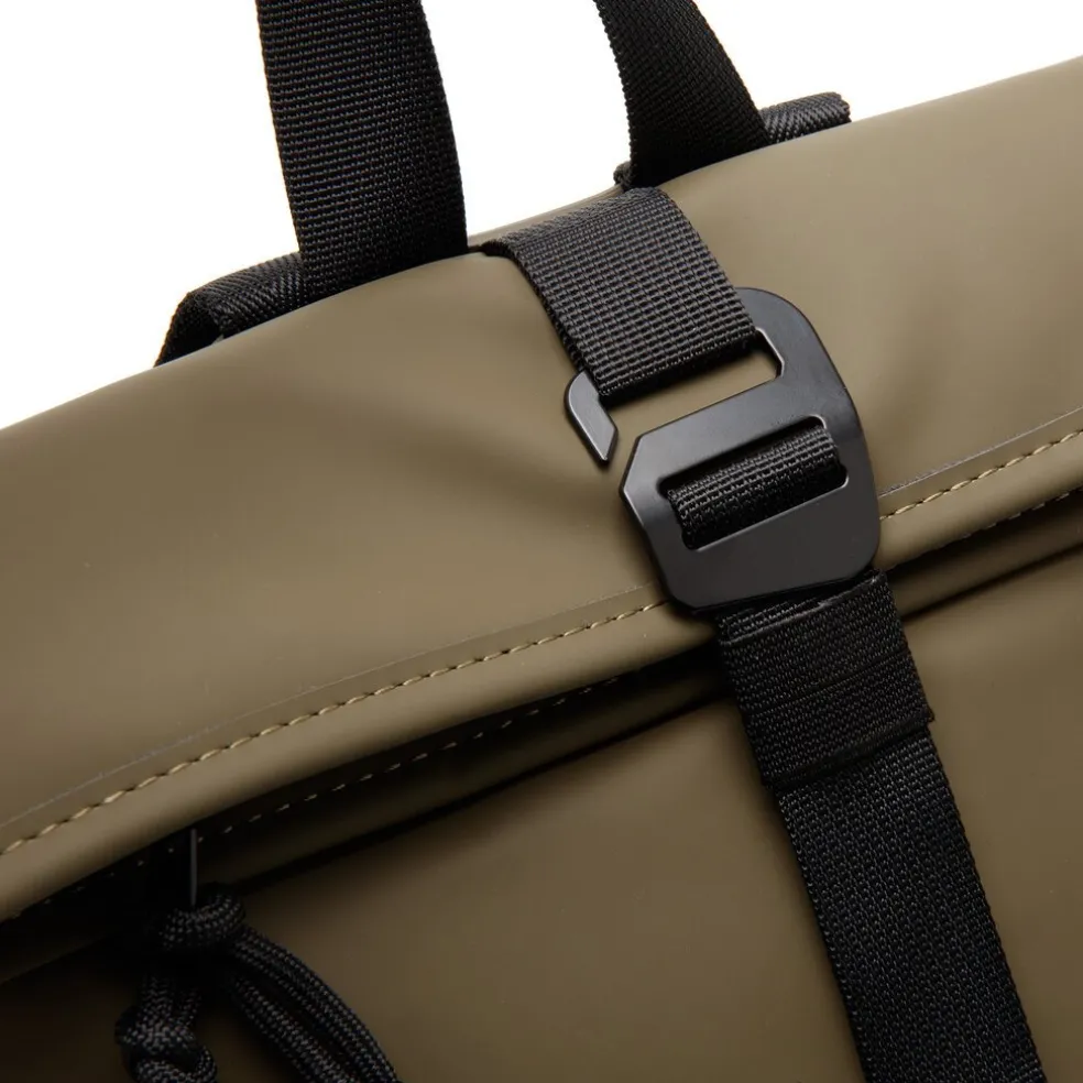 New Rebels Mart Los Angeles Olivgrün 7L Rolltop Rucksack Wasserabweisend