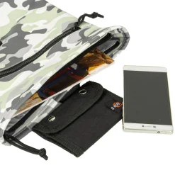 New Rebels Mart Los Angeles Camouflage Mint 7L Rolltop Rucksack Wasserabweisend