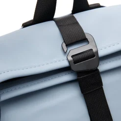New Rebels Mart Los Angeles Soft Blau 7L Rolltop Rucksack Wasserabweisend