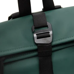 New Rebels Mart Los Angeles Dunkelgrün 7L Rolltop Rucksack Wasserabweisend