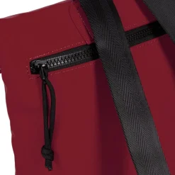 New Rebels Mart Los Angeles Burgundy 7L Rolltop Rucksack Wasserabweisend